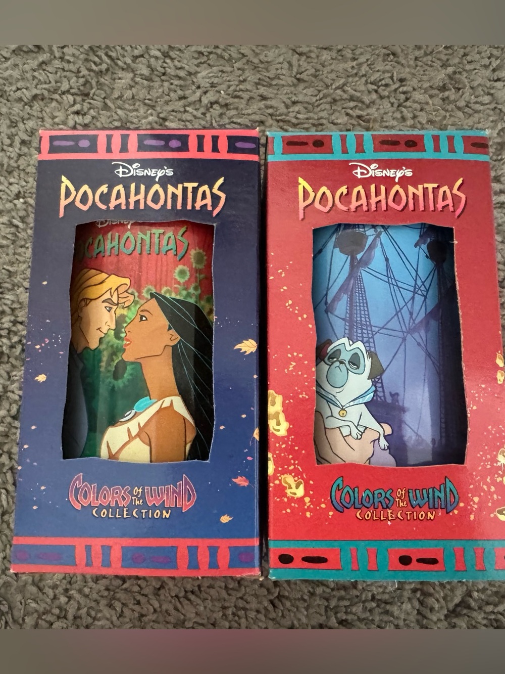 Vintage Burger King Disney Pocahontas Collector Series Cups - 2 of 4